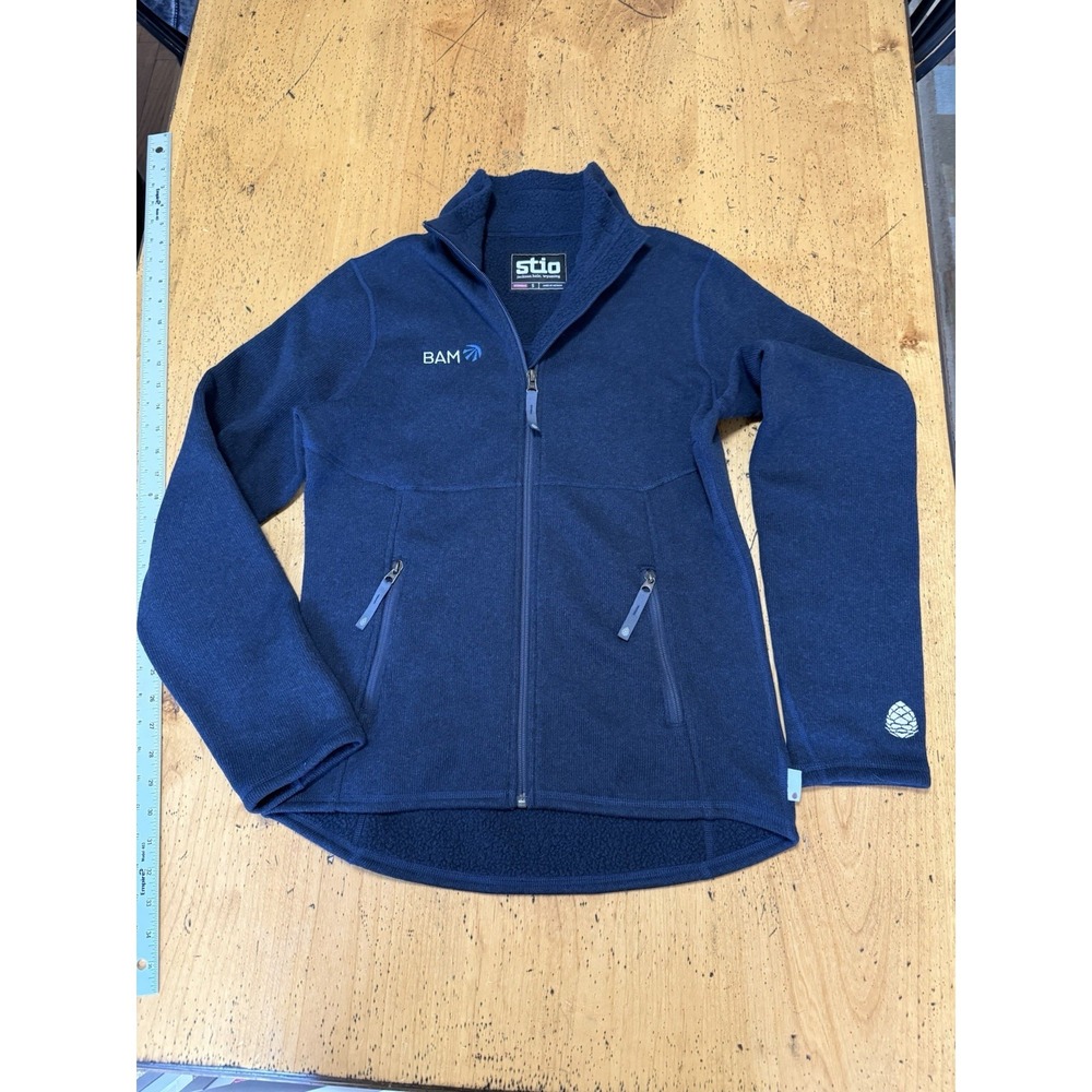 STIO Sweetwater Fleece Women's Full Zip Mountain Shadow Heather Jacket S